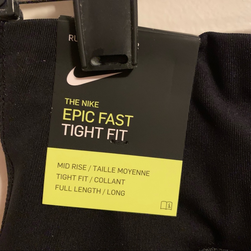 NWT Nike Epic Fast Women's Mid-Rise Pocket Running Leggings - Picture 9 of 15